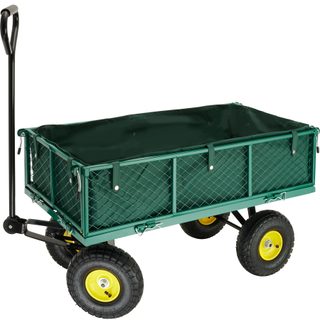 Tectake 400973 Garden Transport Tart 350 kg - zelený zelený kov