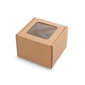 Cutie cu capac transparent, 130x130x100mm, 10 bucati