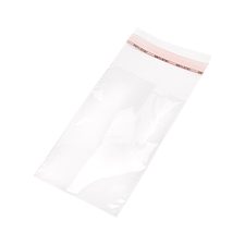 Pungi cu clapeta adeziva 60x80+40mm, 100 bucati