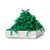 Hartie umplutura cadouri zig-zag, 1 kg, verde