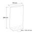 Pungi BOPP cu burduf, 170x260mm, 100 bucati