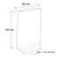Pungi BOPP cu burduf, 110x215mm, 100 bucati