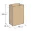Pungi hartie kraft 140x80x340mm, 25 bucati, foarte puternic