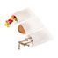 Punga hartie alba 90x140mm, 100 bucati
