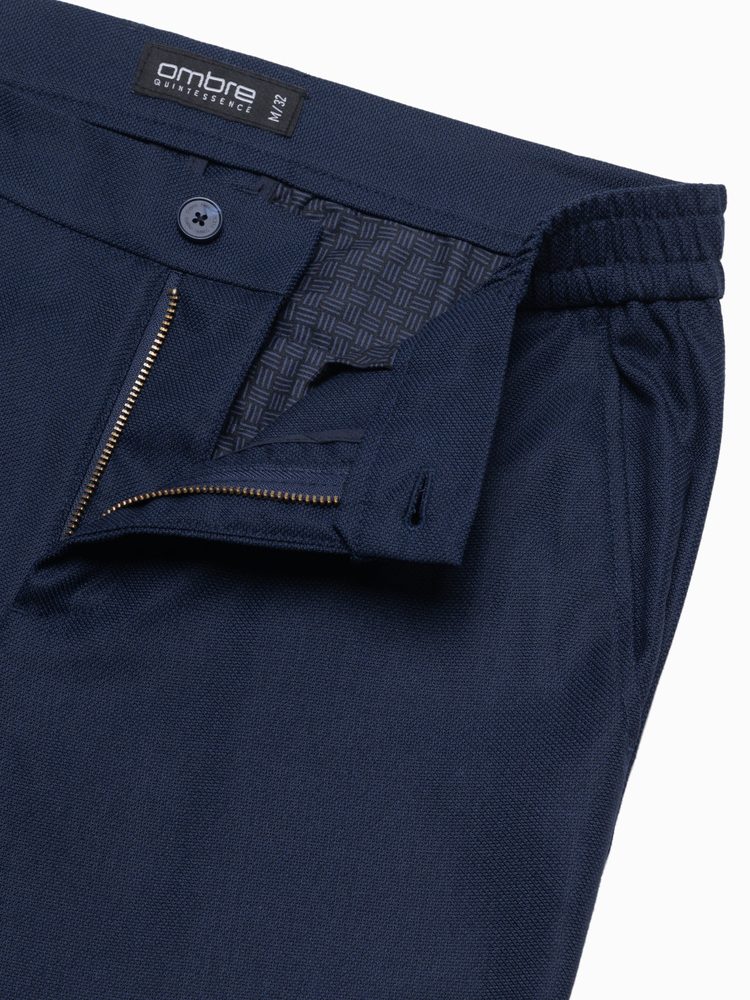 Stylové granátové chinos kalhoty V1 PACP-0182