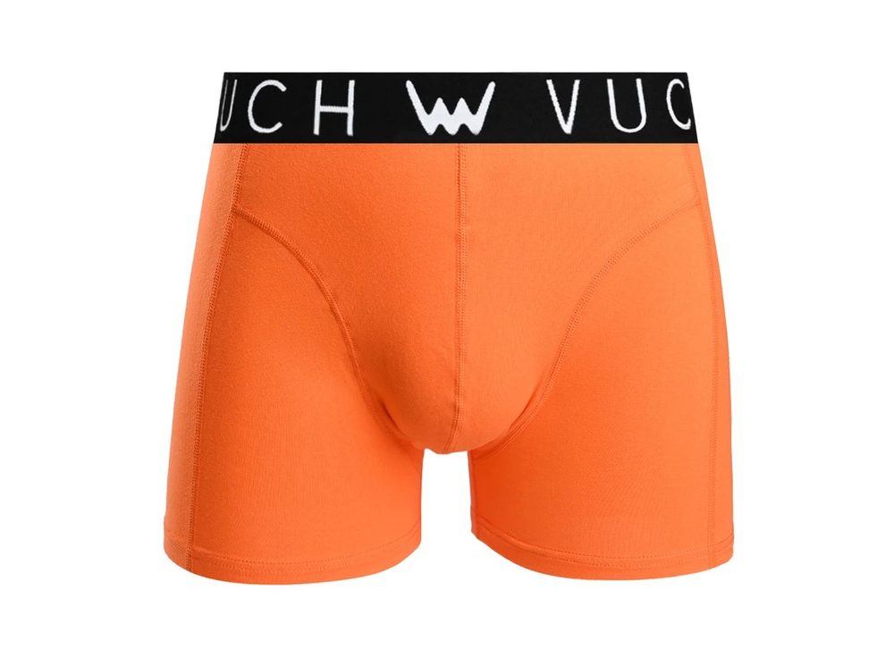 Oranžové bavlněné boxerky Ethan