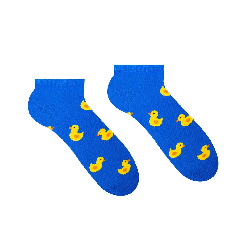 Pánské modré kotníkové ponožky Kačenka