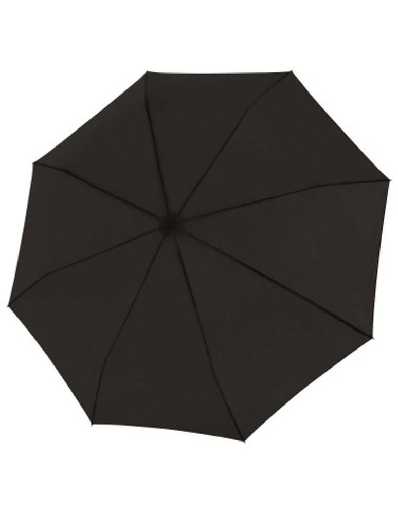 Levně Černý pánský skládací deštník Hit Mini