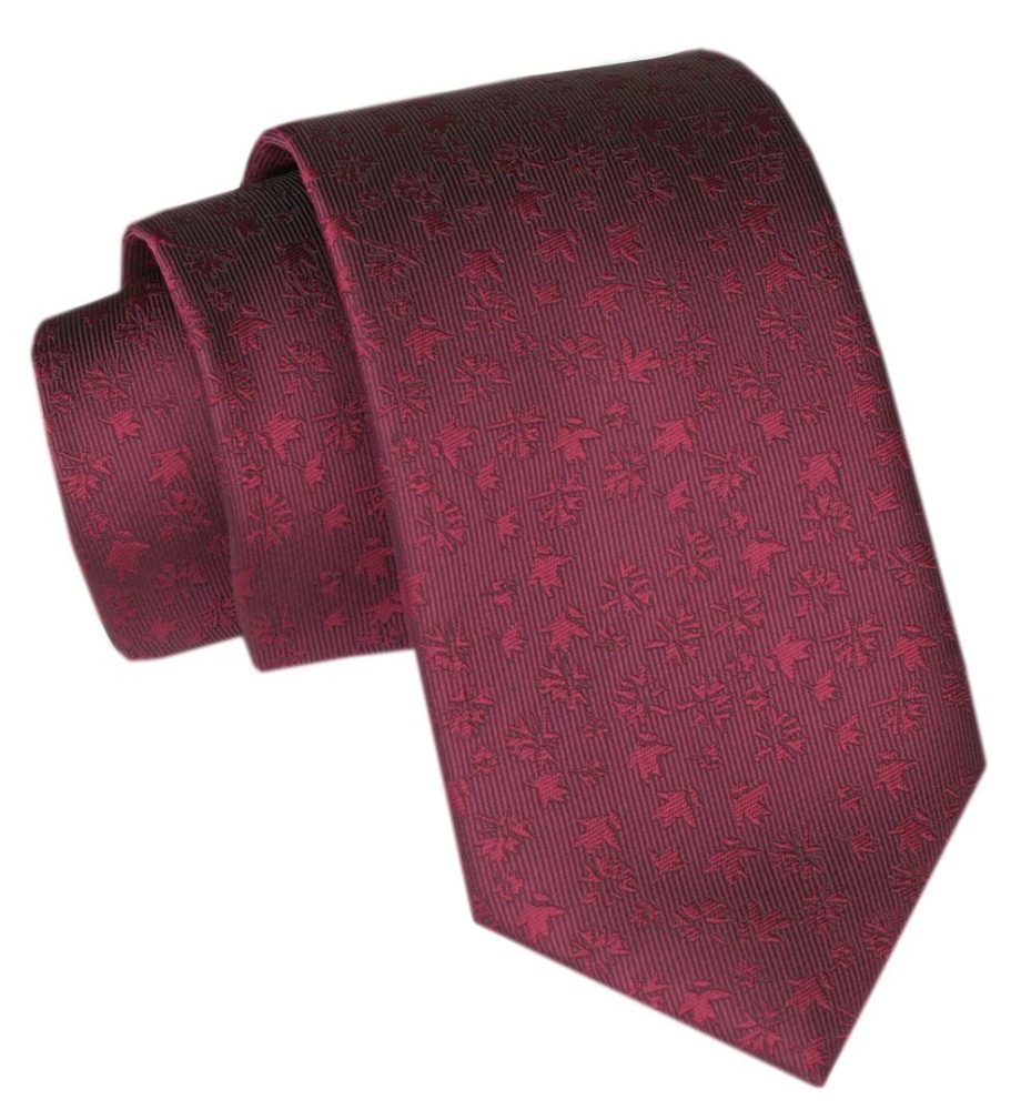 Levně Trendy bordó pánská kravata