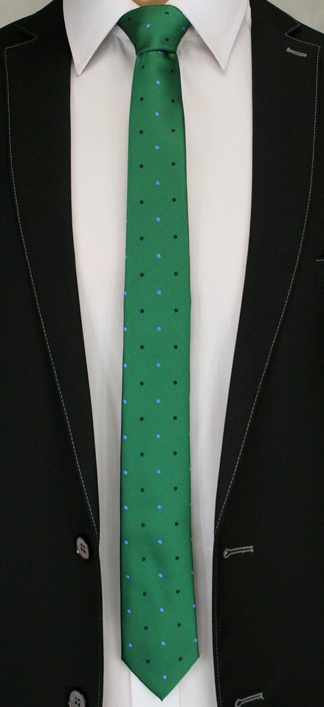 Moderní stylová zelená kravata - Budchlap.cz