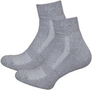 Středně šedé pánské sportovní ponožky