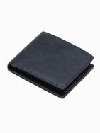 Klasická granátová kožená peněženka A792