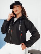 Trendy dámská černá bunda Alondrass
