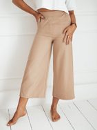 Stylové dámské béžové kalhoty Perth