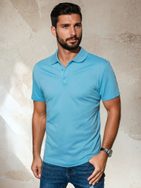 Trendy nebesky modrá polokošile