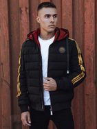 Prošívaná sportovní zimní pánská bunda
