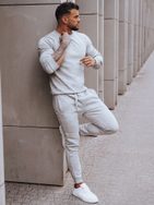 Šedá pánská tepláková souprava