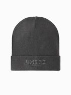 Pánská čepice v šedé barvě V2 om-acwh-0120