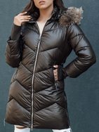Dámská trendy bunda v mokka barvě Lagoon