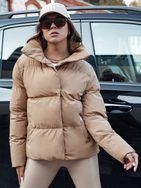 Dámská stylová béžová bunda Laro