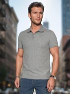 Pánská šedá polokošile s logem