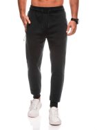 Basic černé pánské tepláky  V6 PABS-0104