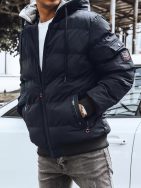 Atraktivní granátová bunda na zimu