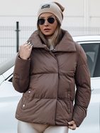 Dámská stylová kamelová bunda Laro