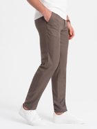 Stylové béžové chinos kalhoty V2 PACP-0182