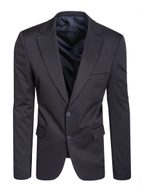 Elegantní tmavě modré pánské sako do společnosti