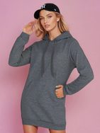 Dámské grafitové mikinové šaty Timmy