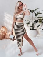 Letní komplet béžové barvy SUMMERSA