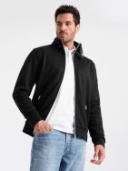 Trendy černá bomber bunda V1 JANP-0154