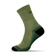 Tmavě zelené pohodlné pánské ponožky Sensitive