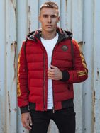 Sportovní prošívaná pánská bunda na zimu