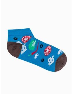 Modré veselé ponožky Fresh U182
