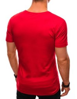 Stylové červené tričko S1431