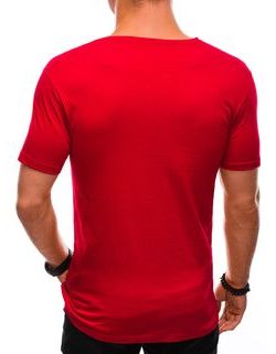Trendy červené tričko Run S1429