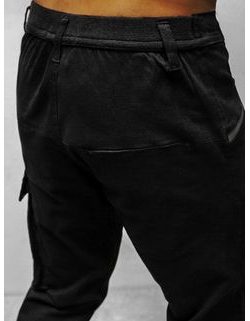 Jedinečné kalhoty v černé barvě B/20005SP
