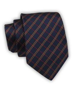 Nádherná kostkovaná kravata v granátové barvě Alties