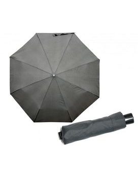 Antracitový skládací deštník Doppler Mini Fiber