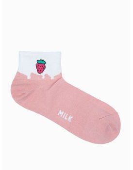 Dámské ponožky v růžové barvě Jahoda ULR105