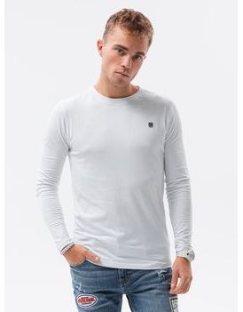 Dvojbalení bílých triček s dlouhým rukávem Z40-V2