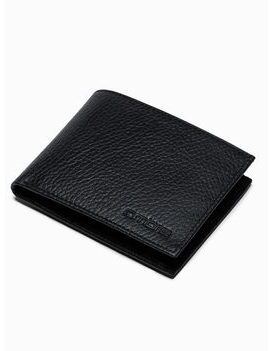 Černá klasická peněženka A609