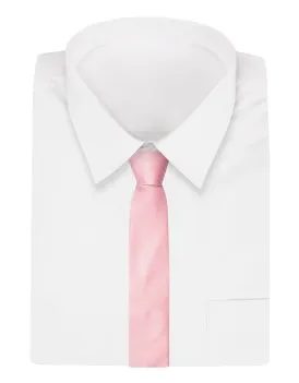 Nádherná pudrově růžová kravata Alties