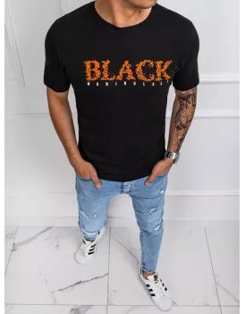 Stylové černé tričko Black