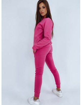 Jednoduchá sytě růžová dámská mikina Fashion