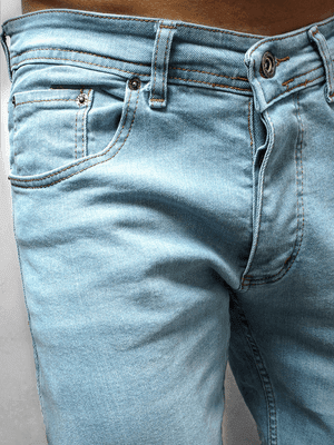 světlemodré pánské džíny