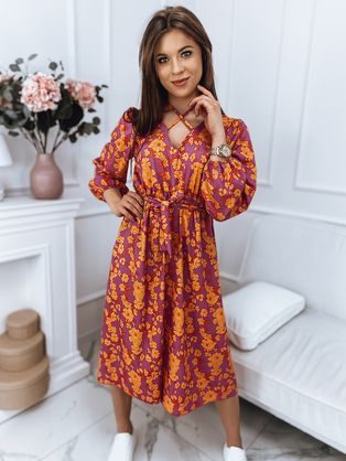 Jedinečné fialové šaty Boliwia