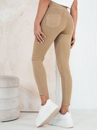 Trendové dámské džíny v černé barvě Kamelia